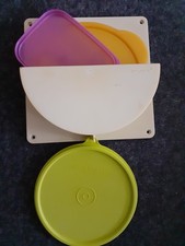 TUPPERWARE Deckelhalter cremefarben gebraucht,guter Zustand