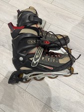 Brooklyn ALU Speed-Pro 6000 Inline Skates ABEC-7 82A Rollen Herren UK 6 Fitness