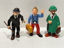Tim und Struppi Tin Tin Figur Bully 1975: Tin Tin, Professor Bienlein, Detektiv