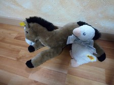 Steifftiere Pferd (0365/40) und Baby-Ente (A647812)