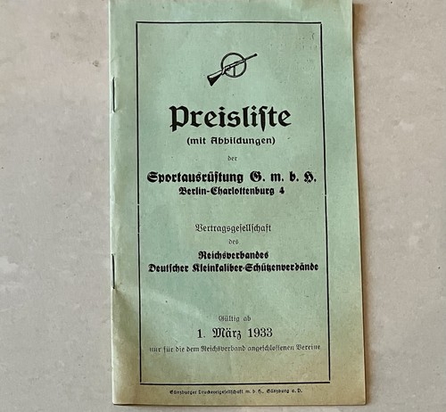 1933 katalog preisliste - 1933,
