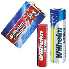Wilhelm Lithium Batterien AA