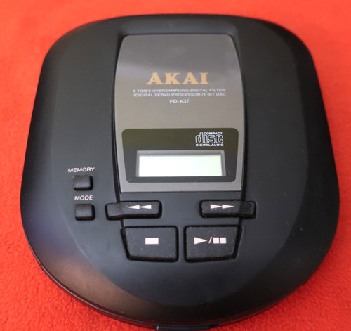 Akai x37 discman top - akai,
