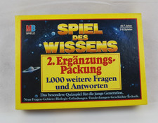 Spiel des Wissens 2. Ergänzungspackung 1000 weitere Fragen + Antworten, MB, 1986