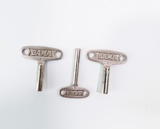 3 x Gama Schlüssel Nr. 3 + 4