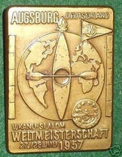 Abzeichen Augsburg Kanu Slalom