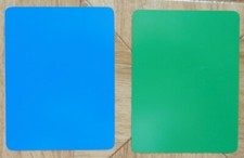 2 Schiedsrichterkarten Sanktionskarten Volleyball Unified Sports® Badminton