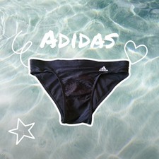 ⭐️Adidas ⭐️Herren Badehose M L Badeslip INFINITEX Schwarz