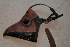 Tolyda Pestdoktor-Maske, Halloween-Maske, Festival-Requisiten, Kostüm, Leder 