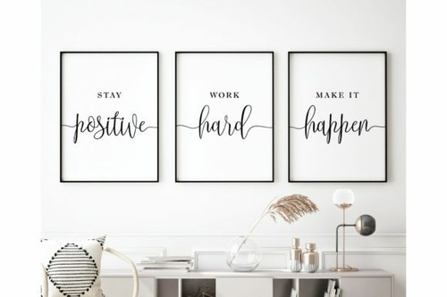 Set bild poster kunstdruck - bild,