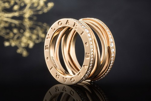 Bvlgari zero1 band ring - b.zero1, 4-band