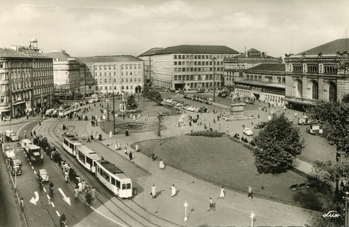Straßenbahn hannover am - ak,