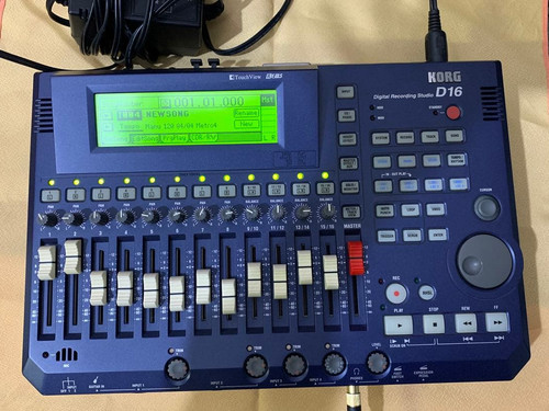 Korg d16 digital multitrack - korg,
