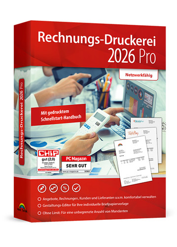 Rechnungs druckerei 2026 pro - 2026,