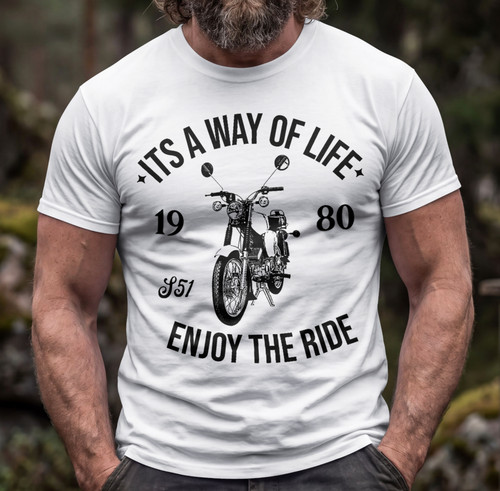 Ddr moped shirt - ddr, s51