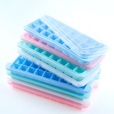 2x Eiswürfelform 36 Silikon