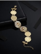 Tugra Bilezik Osmanli Gold Armband22 Karat Vergoldet