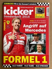 Kicker Formel 1 Sonderheft 2016