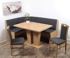ECKBANKGRUPPE BREMEN TRUHENECKBANK 165x125 TISCH 2 STÜHLE