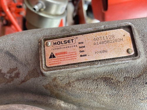 Turbo holset hx60w - holset,