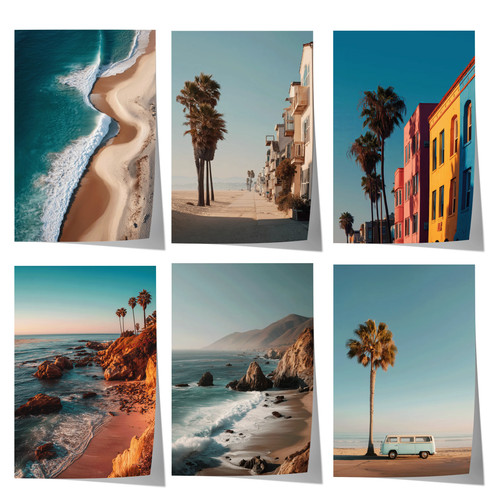 Strand poster palmen - poster,
