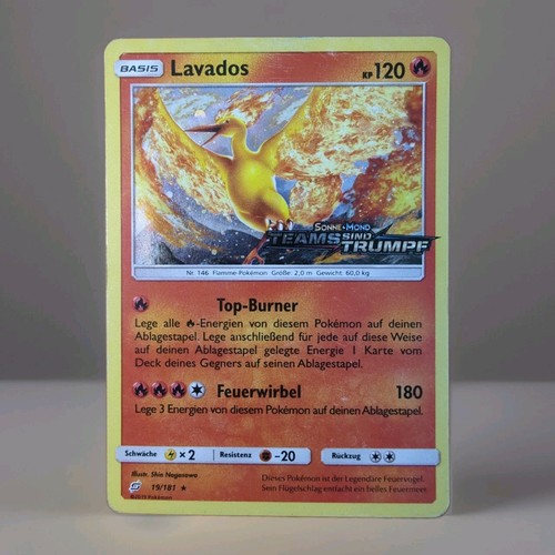 Lavados stamped holo pokemon - holo,