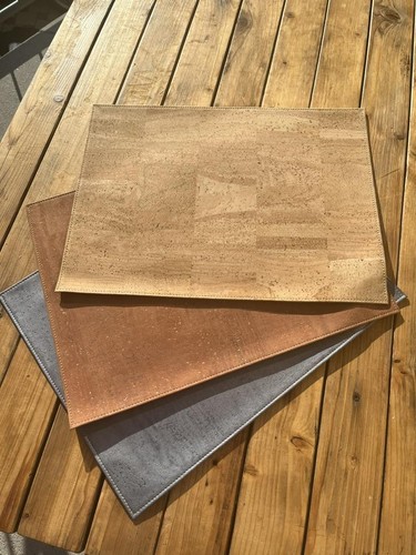 Tischset aus kork stoff - tischset,