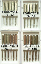 40 Nähmaschinennadeln Flachkolben 70-80-90-100  130/705H Nähmaschine Nadel