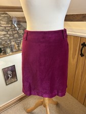 Jigsaw Samt Minirock