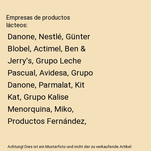 Empresas productos - empresas,