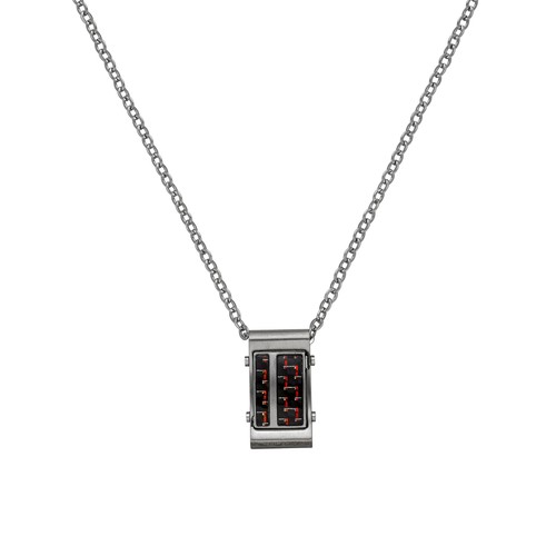 Herren collier edelstahl matt - herren,