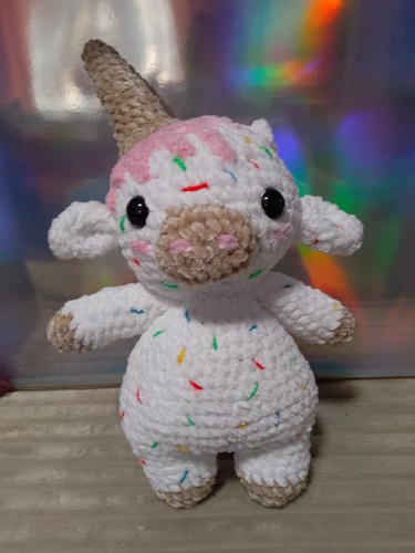 Kuscheltier kuh amigururumi - kuscheltier,
