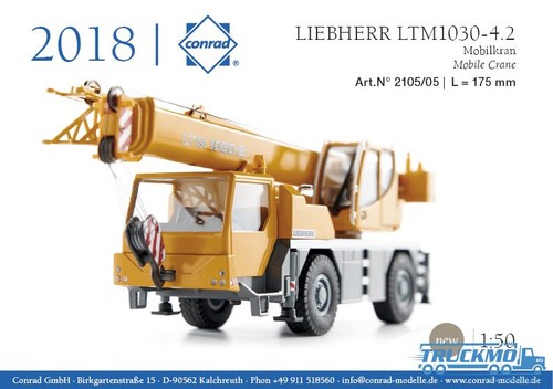 Conrad liebherr ltm - liebherr, 1030-4.2