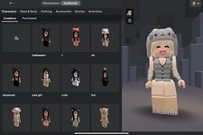 A Roblox Account with a worth of around 40000 Robux