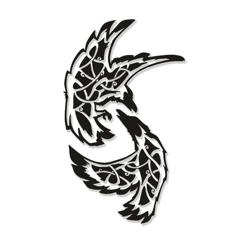 Wandtattoo hugin unf munin - unf,