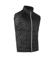 ID Identity 0820 Herren Bodywarmer leichte Steppweste Weste Schwarz Größe M