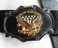 RainTree Harley-Davidson Biker Gürtelschnalle Buckle 1978 Vintage
