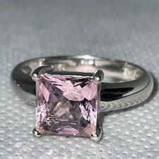 925 silber ring mit rosa - 925,