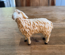 Krippenfiguren Schaf stehend für 20 cm Figuren 8,5 x 9 cm Marmor handbemalt TOP
