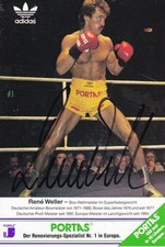 Autogramm - Rene Weller (Boxen)