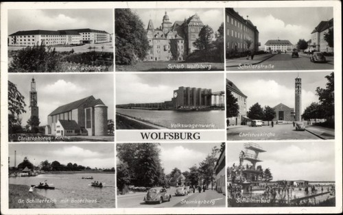 Wolfsburg niedersachsen - ak, in