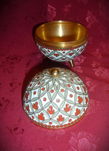 Russische emaille schatulle - emaille,