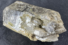 TOP Rauchquarz Doppelender Epidot Striegau Polen