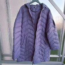 Fransa Steppmantel lila 46