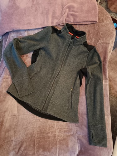 Sport fleecejacke grau l - h&m,