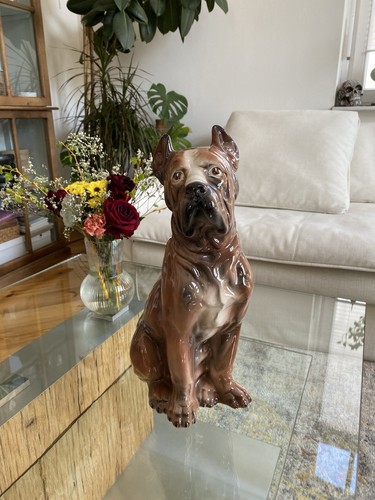 Porzellanfigur hundefigur aus - porzellanfigur,