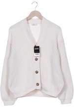 Closed Strickjacke Damen Cardigan Jacke Gr. XS Baumwolle Cremeweiß #aqj590x