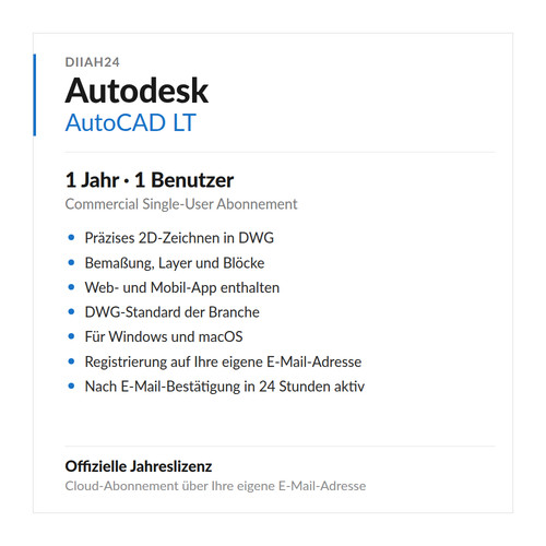 Autodesk autocad 2026 - autocad, lt
