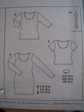 Burda 6716 Schnittmuster - Kleid & Shirt - Gr. 42 - 52