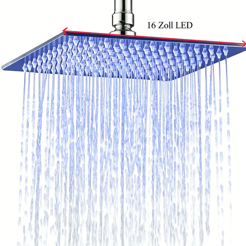 Edelstahl duschkopf zoll - edelstahl-duschkopf,